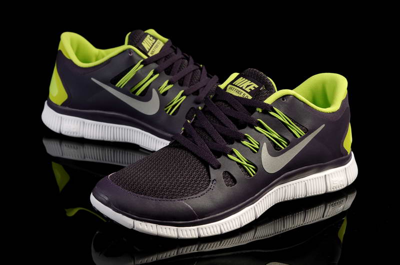 Nike Free Run 5.0 V2 Mens Running Shoes New Breathable Army Green (4)